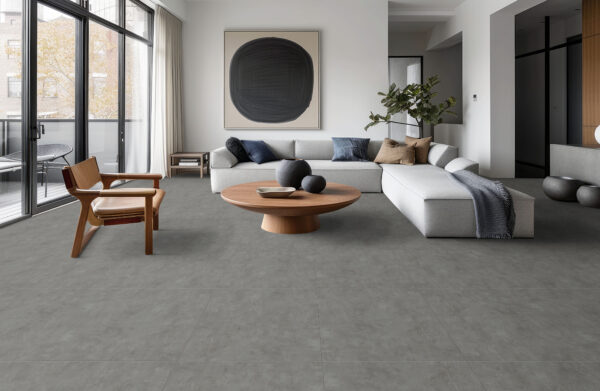 LVT MAGNETICO CEMENTO GRIGIO 600X600X3MM - immagine 2